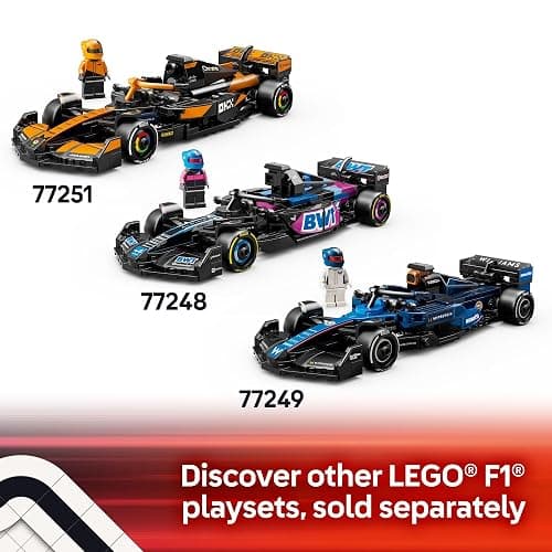 LEGO Speed Champions Mercedes-AMG F1 W15 Race Car Toy - Building Set for Kids, Boys & Girls, Ages 10+ - Toy Car for F1 Fans - Gift Idea for Birthday - 77244 thumbnail 7