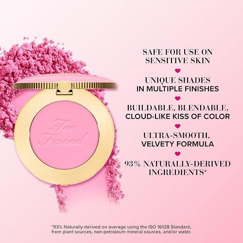 Too Faced Cloud Crush Blurring Blush | Velvety, Blendable, High Pigment Powder Blush for Cheeks, 0.17 Ounce thumbnail 4
