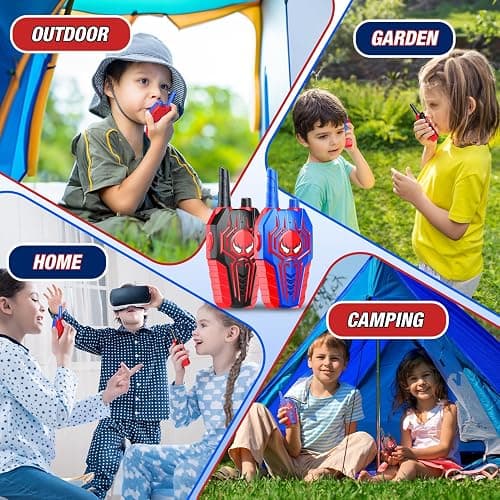 Cool Walkie Talkies for Boys Kids: Gifts Toys for 3 4 5 6 7 8 Year Old Boys Ages 5-7 Kids Walkie Talkies 2 Pack Outdoor Hiking Toy Age 3-8 Year Old Boy Girl Christmas Birthday Gifts Stocking Stuffers thumbnail 4