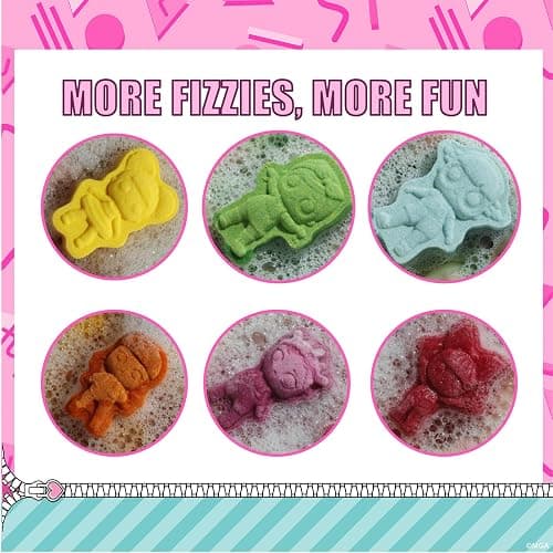 L.O.L. Surprise! 6 Piece Bath Bombs for Kids, Bubble Gum Scented, Bath Toys for Kids, Ages 3+, by Townley Girl thumbnail 3