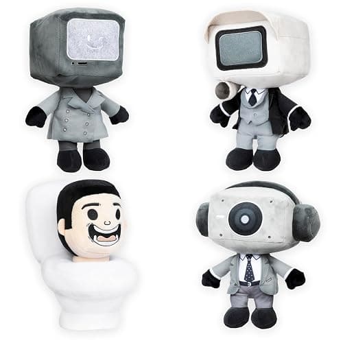 Skibidi Toilet Mystery Plush – Collectible Plush, All-New Collectibles, Officially Licensed Skibidi Toilet Merch thumbnail 10
