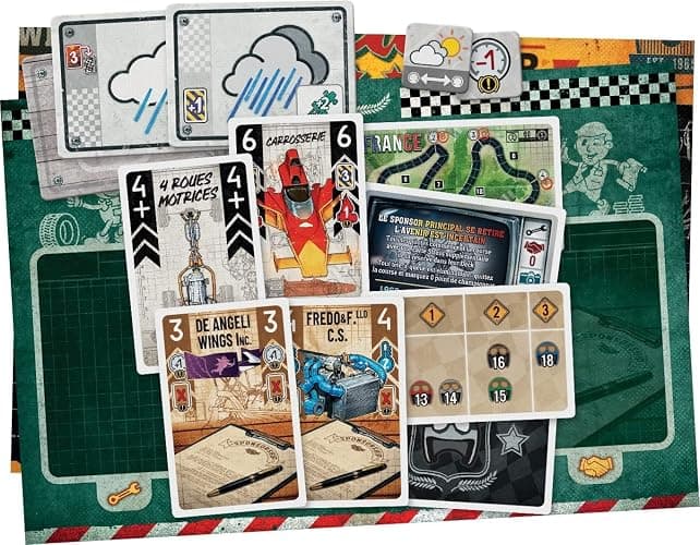 Heat (Version Française) - Un jeu d'Asmodee | 10+ ans et plus - 1 à 6 Players - 45 à 60 minutes de jeu - Jeu de société - Jeu de strategie/pour la famille thumbnail 9