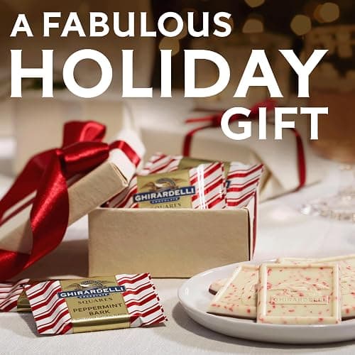 GHIRARDELLI Peppermint Bark Chocolate Squares, 7.9 OZ Bag thumbnail 6