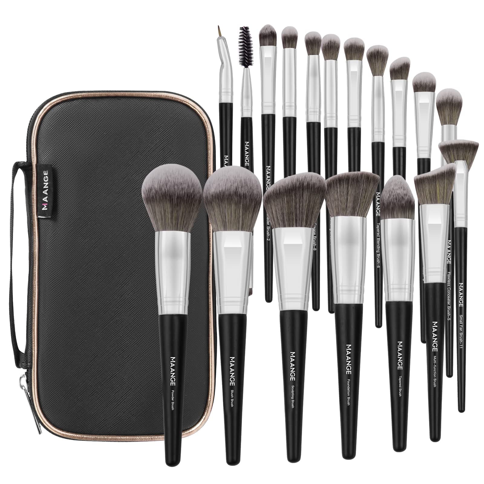 Brochas de Maquillaje con Estuche  - Image 1
