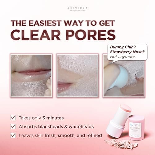 SKIN1004 Poremizing Quick Clay Stick Mask, Facial Clay Mask for Pores, Centella Clay Stick for Pore Minimizing, Pink Pore Mud Mask for Sebum Control, Korean Skin Care, 0.95 oz / 27g thumbnail 3