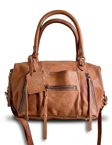 WINSASI Women Mini Tote Bags (8 L) City Bags Tote Bag Purse Vegan Leather Hobo Handbags With Adjustable Dual Straps - Image 1