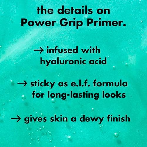 e.l.f. Power Grip Primer, Gripping & Hydrating Gel Primer, 0.811 Fl Oz | Grips Makeup for Long-Lasting Wear & Face Prep, Smooth Base Finish, Lightweight & Moisturizing Formula, Vegan & Cruelty-Free thumbnail 5