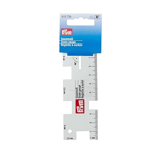 Prym 610736 Règle à Ourlets, métal, Metallic, 14.8 x 7.2 x 2.5 cm thumbnail 6