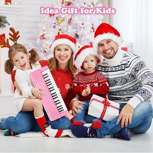 37 Keys Kid Toddler Toy Piano Keyboard Electric Pianos with Microphone thumbnail 7