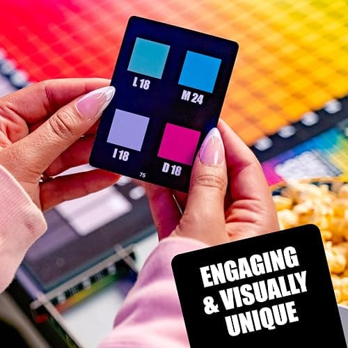 USAopoly | Hues and Cues | Guessing Board Game | Ages 8+ | 3-10 Players | 30 Minutes Playing Time thumbnail 6