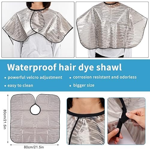 Xarchy 19 Pcs Professional Hair Bleach Kit Hair Coloring Products with Hair Dye Brush, Hair Color Bowl, Hairclips, Applicator, Earmuffs for Hair Highlighting and Hair Coloring at Home thumbnail 3