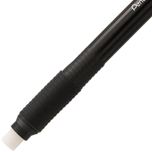 Pentel Clic Retractable Eraser with Grip, Assorted Barrel Colors (ZE21BP3M) (Pack of 3) thumbnail 4