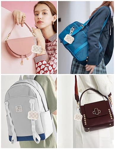 Aitipy Compatible with Airpods 2nd 1st Generation Case, Cute Off-White Chessboard Aesthetic Design with Carabiner, Soft TPU Skin Anti-Scratch Shockproof Protective Cover for Women Girls thumbnail 6