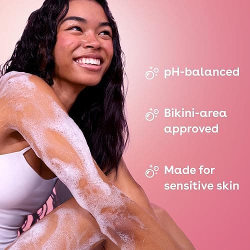 eos Cashmere Body Wash – Pink Champagne, Moisturizing Body Wash, Creamy Gel Formula, with Shea Butter, Glycerin, Vitamin E, pH Balanced, Sensitive Skin, Vegan, 16 fl oz thumbnail 4
