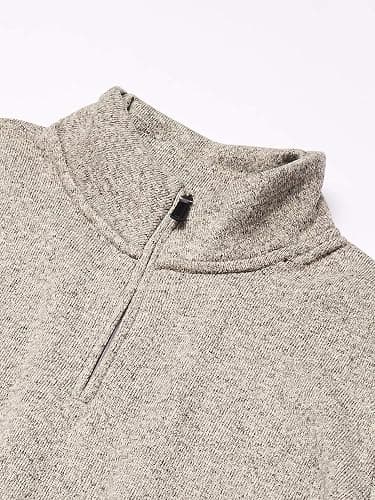 Wrangler Authentics mens Long Sleeve Fleece Quarter-zip thumbnail 5