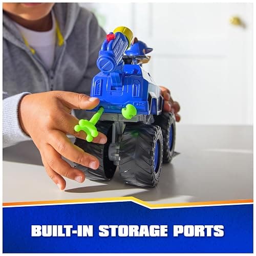 PAW Patrol: Rescue Wheels Chase’s Cruiser, Toy Truck with Projectile Launcher and Collectible Action Figure, Kids Toys for Boys & Girls Ages 3 and up thumbnail 5