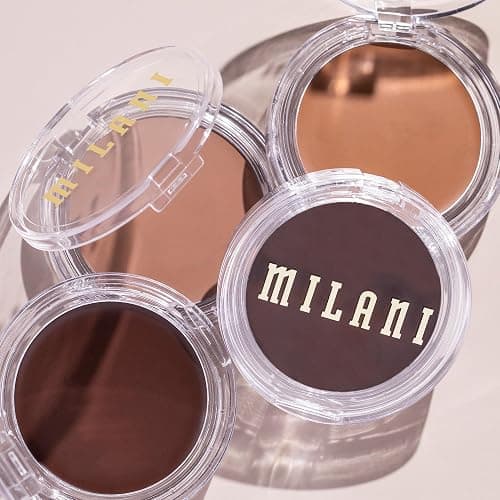 Milani Cheek Kiss Cream Bronzer, 110 - Hey Honey, Vegan & Cruelty-Free, Made in Korea, Lightweight Glow, Soft Matte Finish thumbnail 5