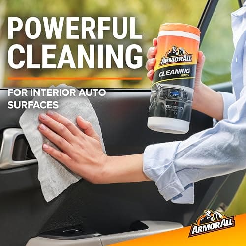 Armor All Protectant, Glass and Cleaning Wipes, Wipes for Car Interior and Car Exterior, 30 Count Each (Pack of 3) thumbnail 3