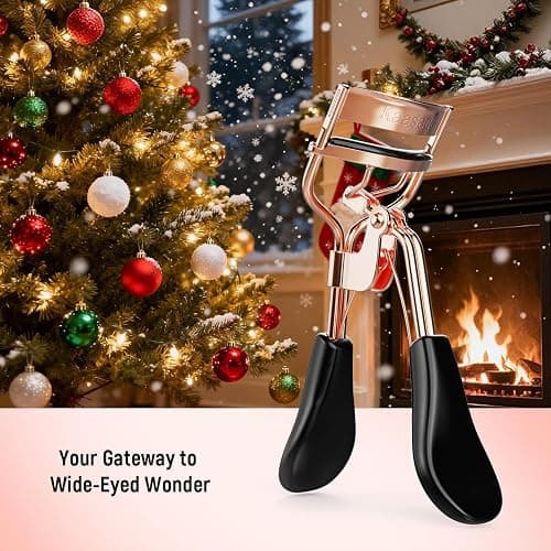Kaasage Eyelash Curler, Professional Stainless Steel Makeup Eyelash Tool | Ergonomic Handle & 6 Replacement Pads for Long-Lasting Results thumbnail 8