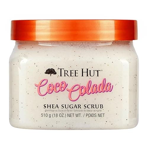 Tree Hut Shea Sugar Scrub Coco Colada, 18 oz, Ultra Hydrating and Exfoliating Scrub for Nourishing Essential Body Care - Coco Colada