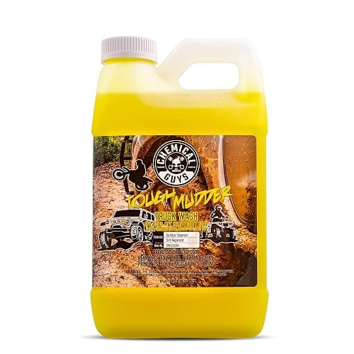 Chemical Guys CWS20264 Tough Mudder Foaming Truck, Off Road, ATV and RV Heavy Duty Wash Soap,(Works with Foam Cannons, Foam Guns or Bucket Washes), 64 fl oz (Half Gallon), Lemon Scent - 64 Fl Oz (Pack of 1) - Image 1