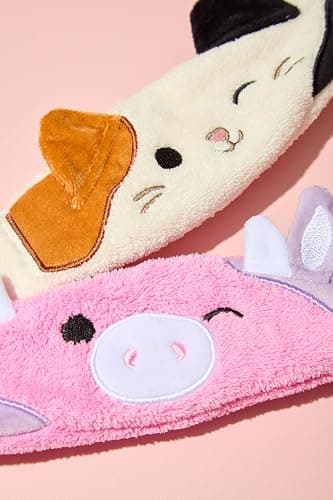 TONYMOLY x Squishmallows Patty Spa Headband - Skincare and Makeup Headband | Made with soft, plush fabric featuring the adorable Patty the Cow, for a cozy, gentle fit while keeping your face clear thumbnail 3