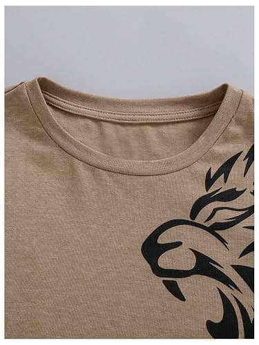 SweatyRocks Boy's Letter Print T Shirts Crew Neck Short Sleeve Graphic Tees Tops thumbnail 5