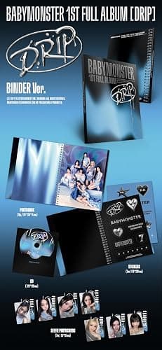 BABYMONSTER 1st FULL ALBUM [DRIP] Photobook Random Version (ZIP LOCK or BINDER) thumbnail 3