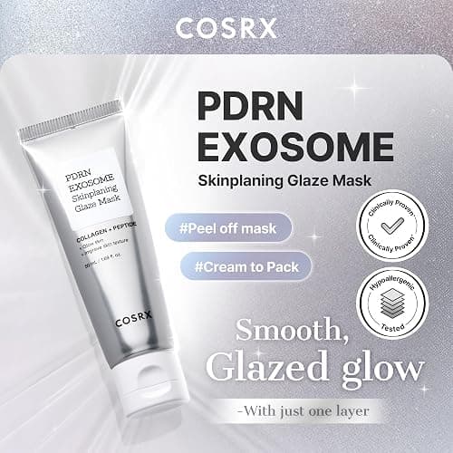 COSRX PDRN Exosome Overnight Face Mask, Korean Glass Skin Glow, 1.69 fl oz | +123% Hydration, Instant Glow, Glass Skin Finish, Elasticity & Firmness, PDRN Exosome Overnight Face Mask, Korean Skin Care thumbnail 5