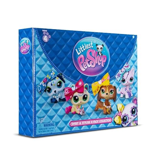 Littlest Pet Shop- Sweet & Stylish Bundle Set - Series 4 - Gen 7 Authentic LPS Bobble Head Toy Figure, Collectible Toy Animal, Ages 4+ thumbnail 4