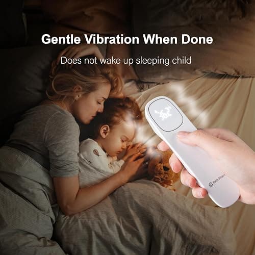 PATH PHARM Forehead Non-Contact Infrared Thermometer for Kids, Adults, and Baby Support with Digital Instant Read, Fever Alarm, Memory Function, and Large LED Display, Canadian Brand thumbnail 4