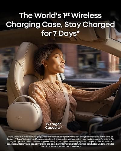 eufy Heated Massage Wearable Breast Pump S2 Pro, Charging Case | HeatFlow 2.0, VibraPump Massage, Nipple Light, Full Milk Alert, 7-Day Battery, App DIY Rhythm, Double-Sealed Flange thumbnail 9