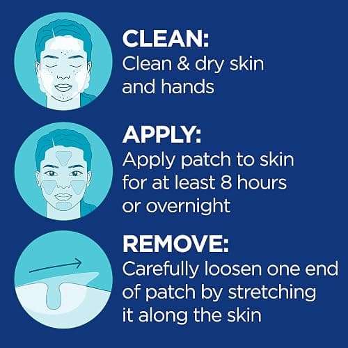 Band-Aid Brand Hydro Seal Acne Patches for Face, Non-Medicated Acne Blemish Patch Absorbs Fluids & Provides a Protective Healing Environment for Pimples, 7 Patches thumbnail 4