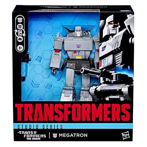Transformers Studio Series The The Movie Megatron, Leader Class 8.5-Inch Converting Action Figure, Robot Toys for Ages 8+ thumbnail 3