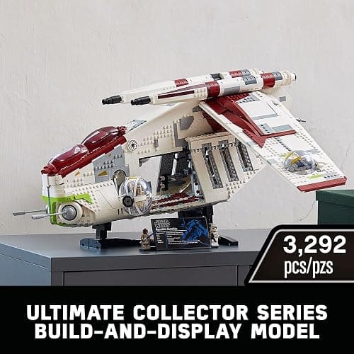 Lego Star Wars Republic Gunship 75309 UCS Display Model Kit for Adults to Build, Ultimate Collector Series, Office or Home Decor Gift Idea thumbnail 2