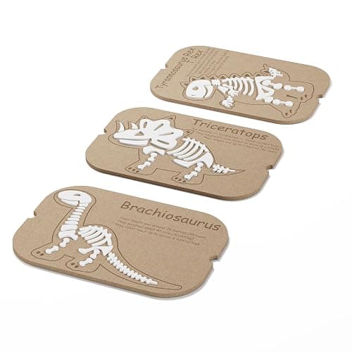 Ogears Sensory Table Flisat Trofast Inserts Dinosaurs Puzzle Set of 3 Pieces thumbnail 6