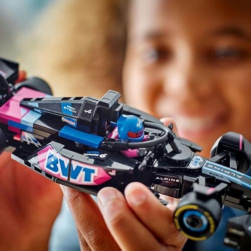LEGO Speed Champions Voiture F1 BWT Alpine Team A524 - Jeu de Construction avec véhicule de Course - Minifigurine Collector de Pilote de Formule 1 - Maquette pour garçons et Filles dès 10 Ans 77248 thumbnail 5