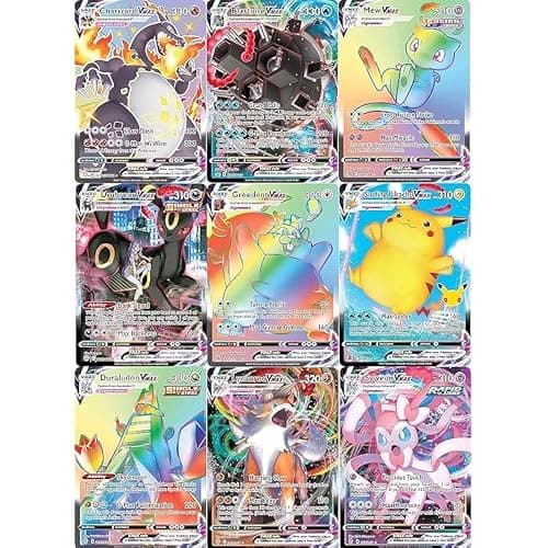 3 Pokémon Card Vmax Bundle - 1 Secret Rare Card - No Duplicates - Vmax Booster Pack - Image 1
