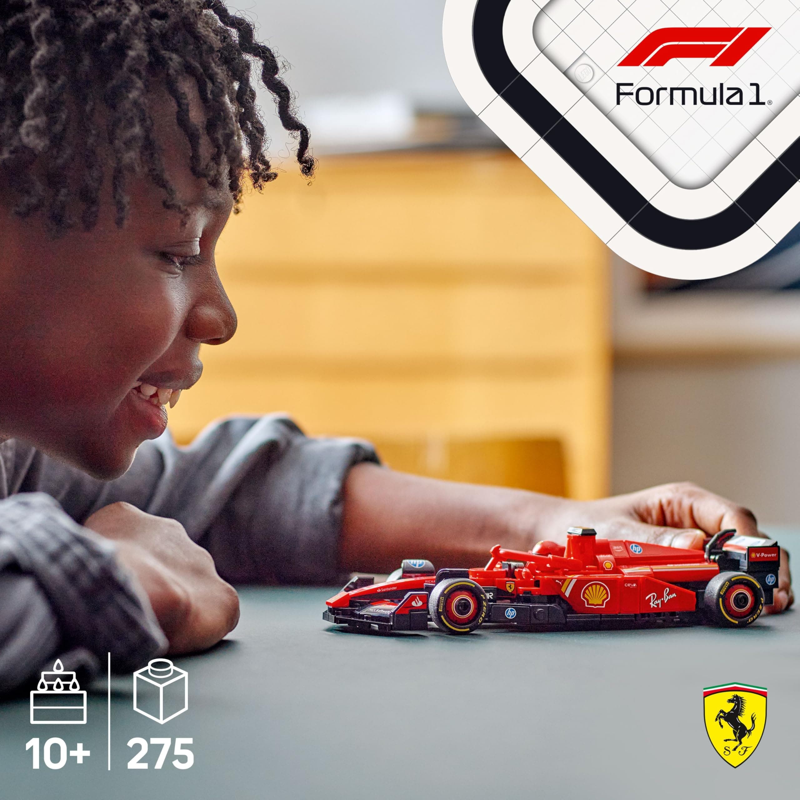 LEGO Speed Champions Auto de Carreras Ferrari SF-24 F1 Set con vehículo de Juguete y piloto, Modelo construible, Juego con 1 minifigura, Regalo Coleccionable para niños 77242 thumbnail 2