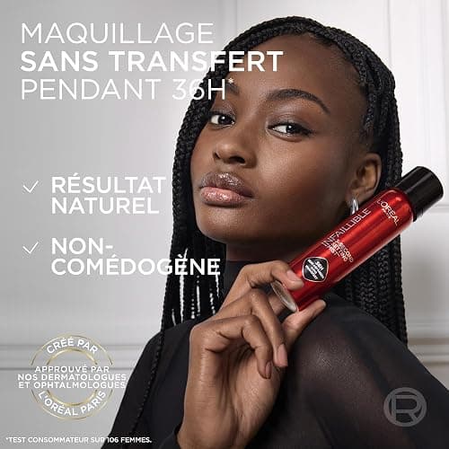L'Oréal Paris - Spray Fixateur de Maquillage - Waterproof - Sans Transfert - Formule Légère - Non Collant - Résistant à l'Eau et à la Transpiration - Tenue Jusqu'à 36h - Infaillible - Format XL 150 ml thumbnail 4