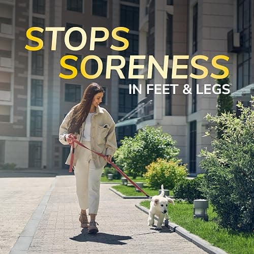 Dr. Scholl's Walk Longer Insoles - Comfortable Plush Foam Cushioning Inserts for Walking, Hiking, and Standing on Feet All-Day with Arch Support - Walk 50% Longer Without Muscle Fatigue thumbnail 2