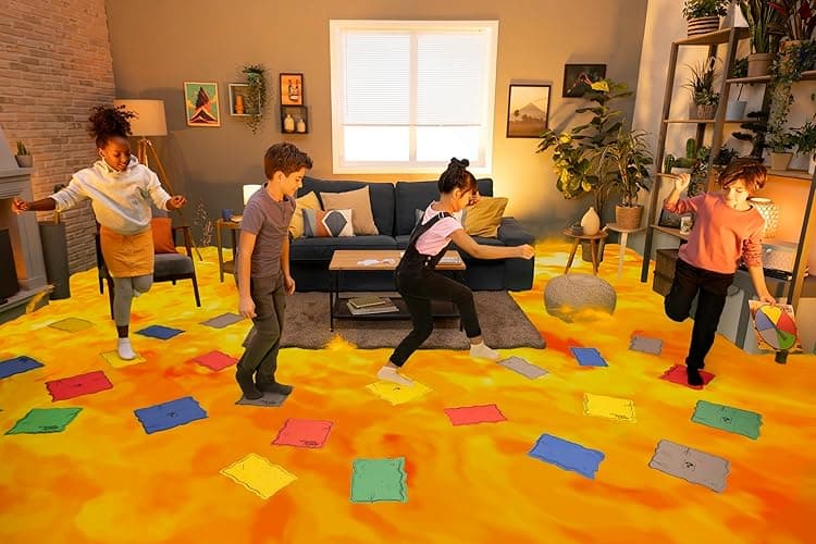 The Original The Floor is Lava! Game by Endless Games - Interactive Game For Kids And Adults - Promotes Physical Activity - Indoor And Outdoor Safe - Classic Edition thumbnail 2