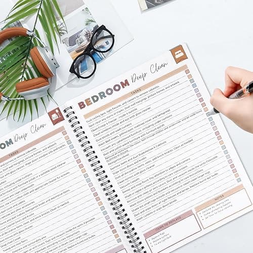 Adhd Cleaning Planner for Adults and Teens Adhd Cleaning and Organizing Planner Cleaning Schedule and Checklist Notebook List Daily Weekly Monthly for Home Chore Chart Adhd Daily Planner thumbnail 4
