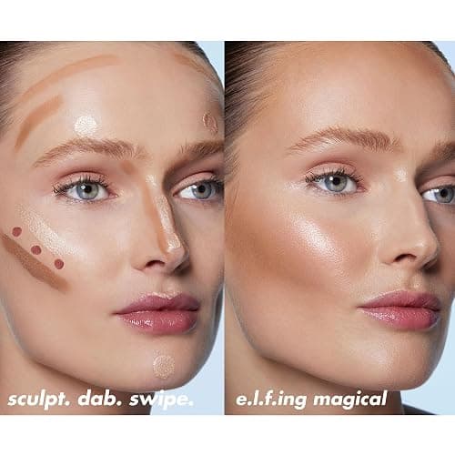 e.l.f. Halo Glow Contour Beauty Wand, Liquid Contour Wand For A Naturally Sculpted Look, Buildable Formula, Vegan & Cruelty-free, Fair/Light thumbnail 5