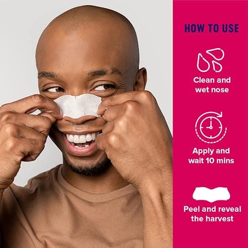 Bioré Witch Hazel Ultra Strength Blackhead Remover Pore Strips, Clears Pores up to 2x More than Original Pore Strips, features C-Bond Technology, Oil-Free, Non-Comedogenic Use, 18 Count thumbnail 4