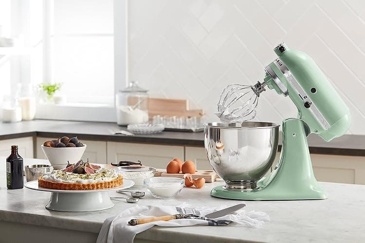 KitchenAid Artisan Series 5 Quart Tilt Head Stand Mixer with Pouring Shield KSM150PS, Pistachio thumbnail 4