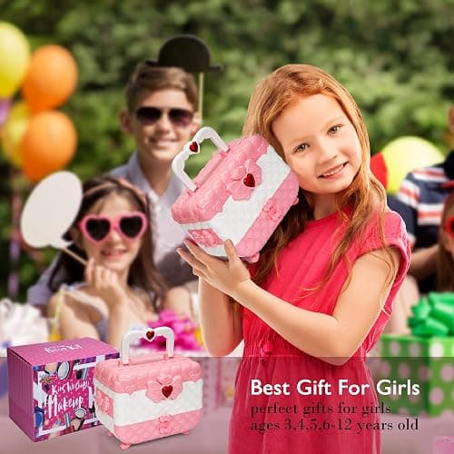 Kids Makeup Sets for Girls - Kids Makeup Sets for Girls 5-8, Maquillaje para Niñas, Play Make Up Kit, Best Toys for Little Girl,Princess Toddler Kid Stuff, Ages 3456789 10 Year Old Girl Birthday Gifts thumbnail 2