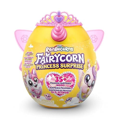 Bizak Rainbocorns Fairycorn Princesses, Egg with 35+ Different Surprises to Open and Discover, Includes Wings, Tiara, Magic Wand, Slimy Surprises and More (62369281) thumbnail 3