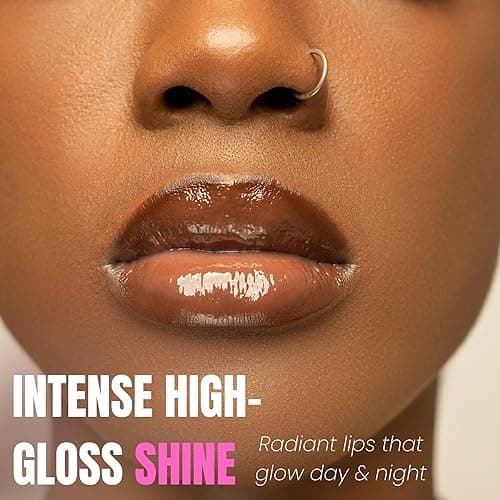 SYV MELLOR Glossy Lip Gloss for Women and Girls Hydrating Lip Shine Non Sticky Long Lasting Lip Plumper for Fuller Lips High Gloss Lip Glow Makeup Lip Gloss for Pouty Soft, Yum - Yum thumbnail 2