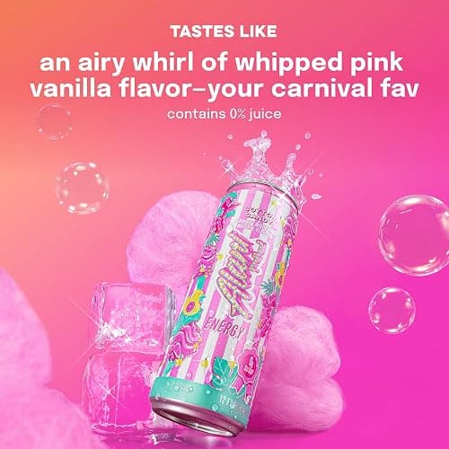 Alani Nu Cotton Candy Sugar Free Energy Drink (Pack of 12) thumbnail 4
